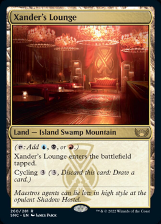 Xander's Lounge [Streets of New Capenna] | Amazing Games TCG