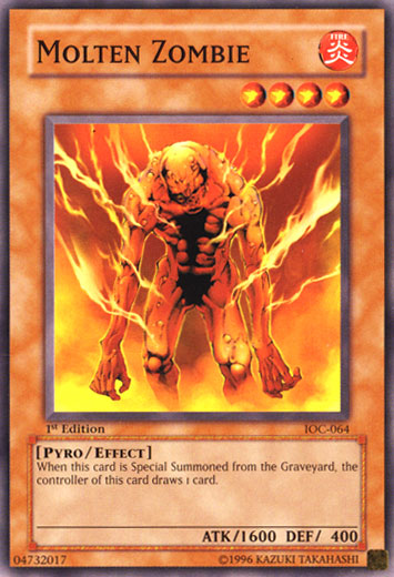 Molten Zombie [IOC-064] Common | Amazing Games TCG