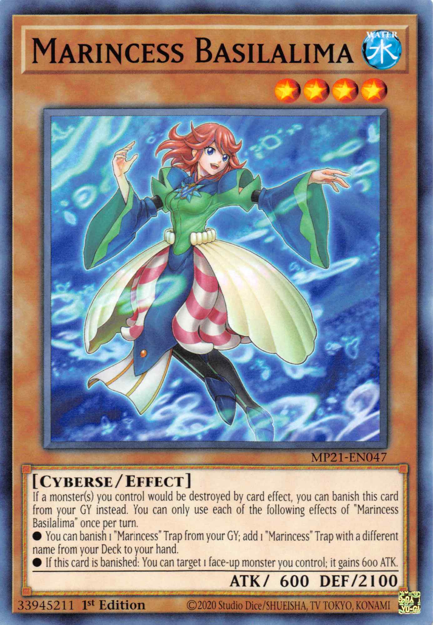 Marincess Basilalima [MP21-EN047] Common | Amazing Games TCG