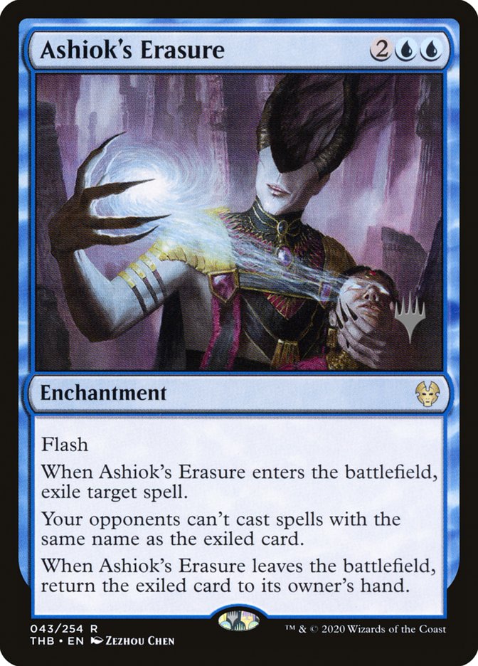 Ashiok's Erasure (Promo Pack) [Theros Beyond Death Promos] | Amazing Games TCG