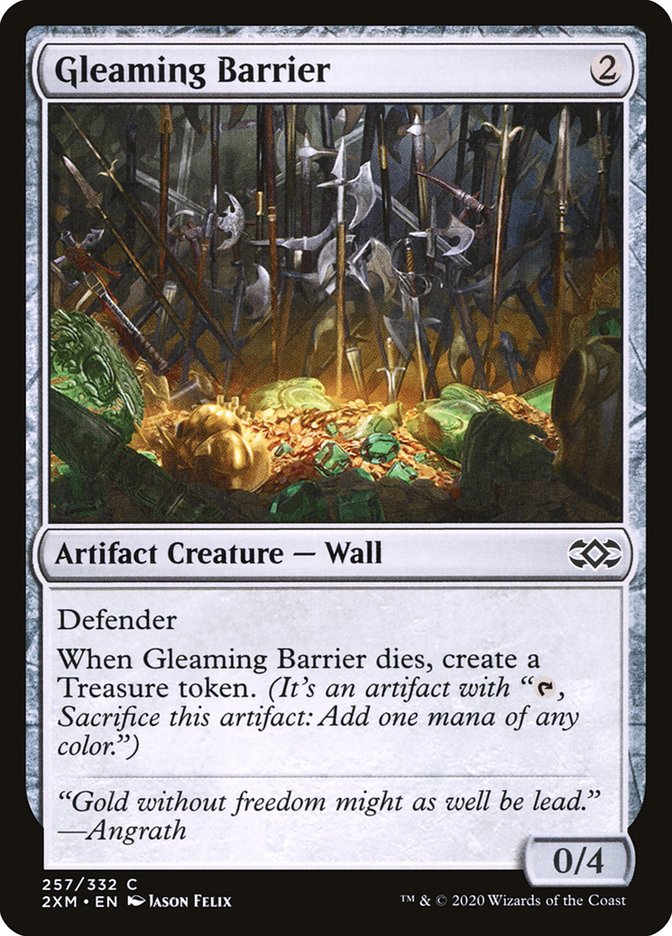 Gleaming Barrier [Double Masters] | Amazing Games TCG