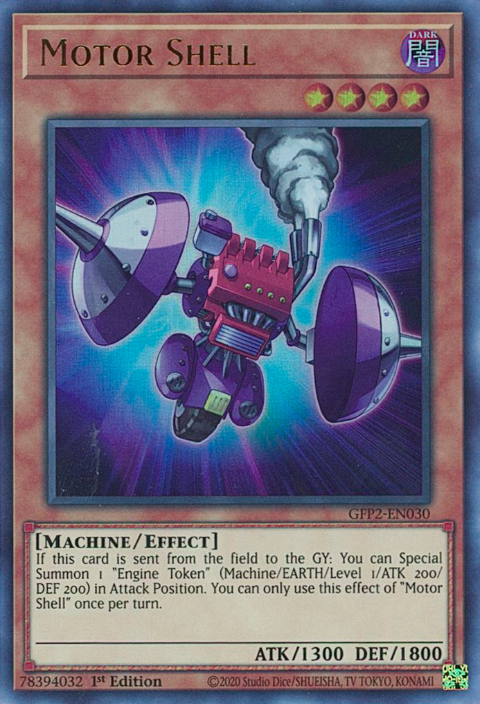 Motor Shell [GFP2-EN030] Ultra Rare | Amazing Games TCG