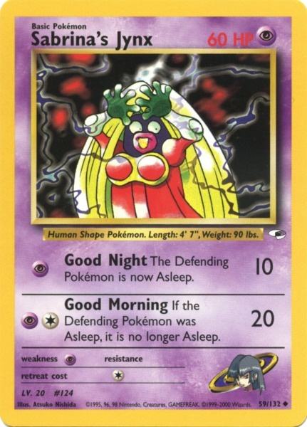 Sabrina's Jynx (59/132) [Gym Heroes Unlimited] | Amazing Games TCG