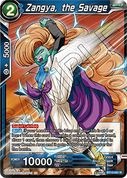 Zangya, the Savage (Rare) [BT13-051] | Amazing Games TCG