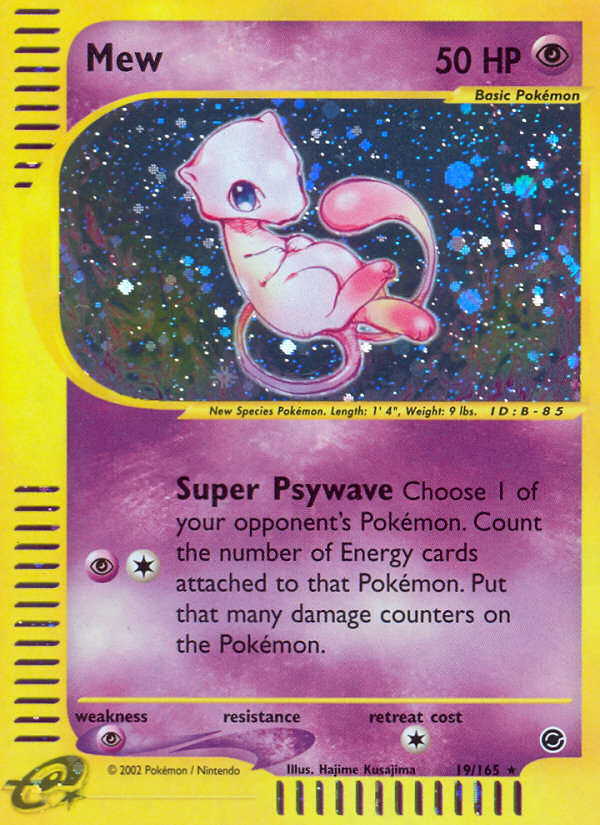 Mew (19/165) [Expedition: Base Set] | Amazing Games TCG