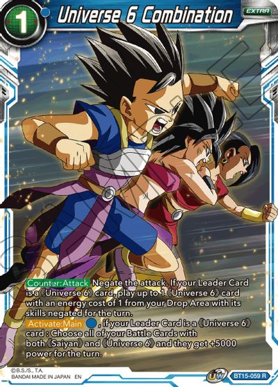 Universe 6 Combination [BT15-059] | Amazing Games TCG