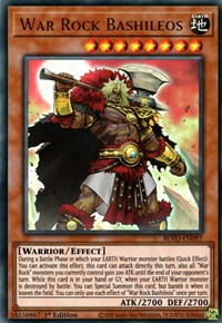 War Rock Bashileos [BLVO-EN097] Ultra Rare | Amazing Games TCG