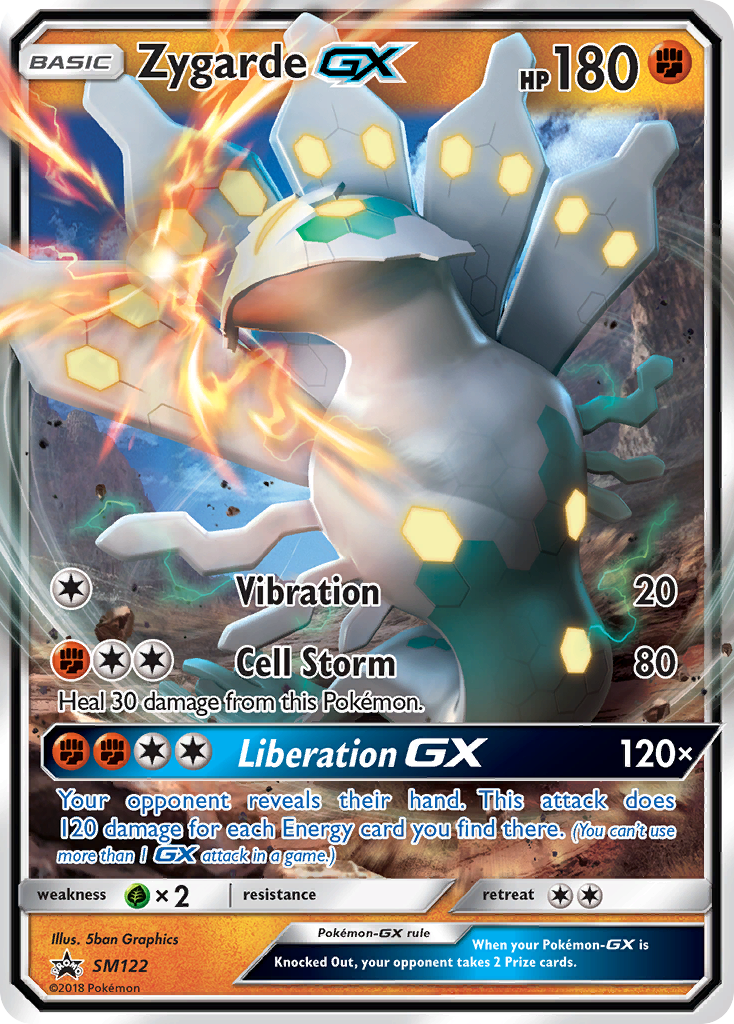 Zygarde GX (SM122) [Sun & Moon: Black Star Promos] | Amazing Games TCG