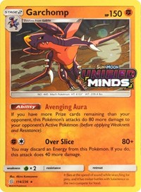 Garchomp (114/236) (Cosmos Holo) [Sun & Moon: Unified Minds] | Amazing Games TCG