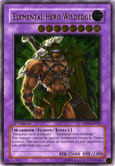 Elemental Hero Wildedge [EEN-EN035] Ultimate Rare | Amazing Games TCG