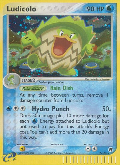 Ludicolo (7/100) [EX: Sandstorm] | Amazing Games TCG