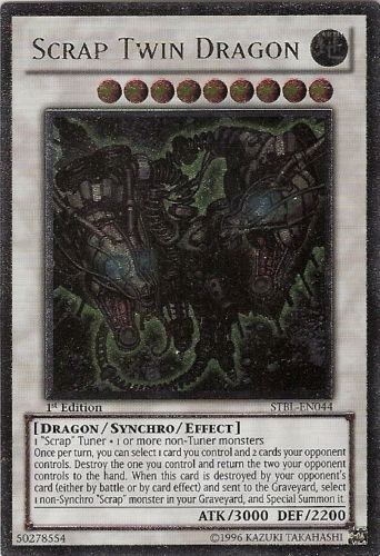 Scrap Twin Dragon [STBL-EN044] Ultimate Rare | Amazing Games TCG