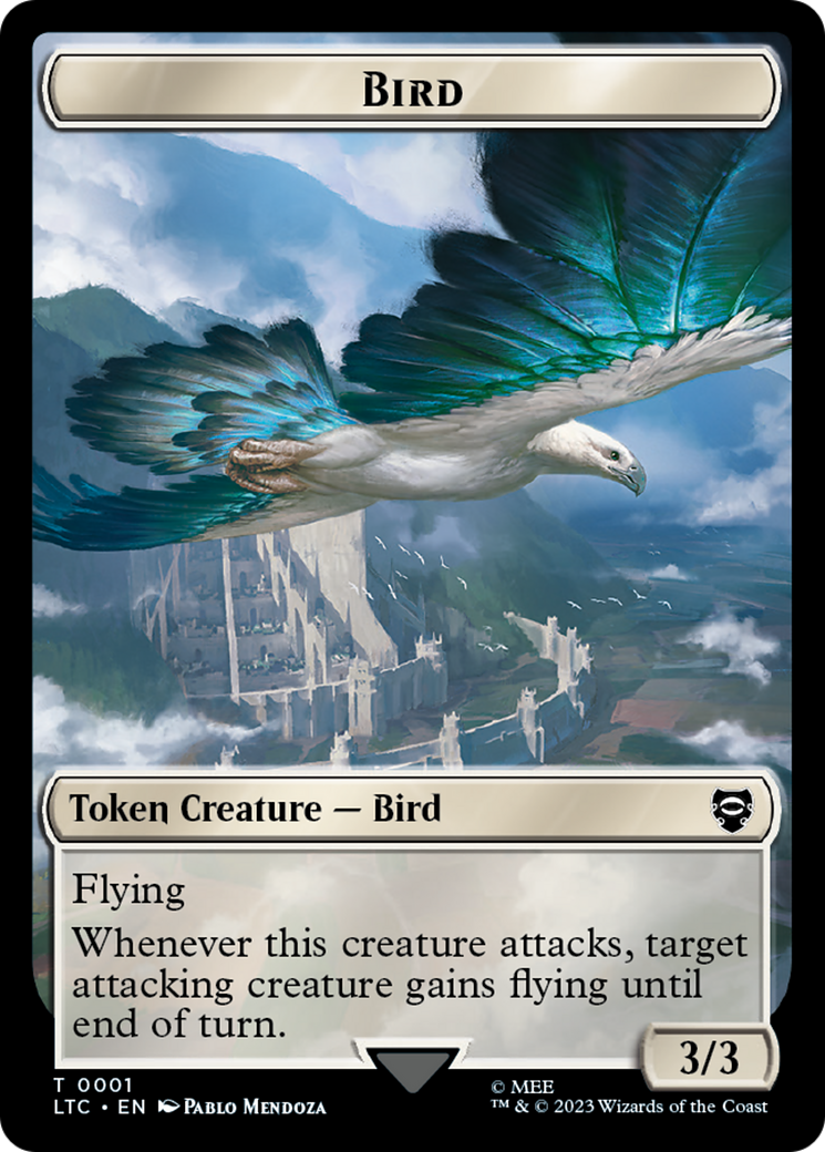 Bird // Goat Token [The Lord of the Rings: Tales of Middle-Earth Commander Tokens] | Amazing Games TCG