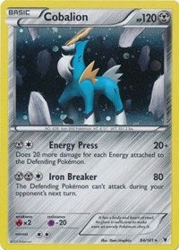 Cobalion (84/101) (Cosmos Holo) (Blister Exclusive) [Black & White: Noble Victories] | Amazing Games TCG