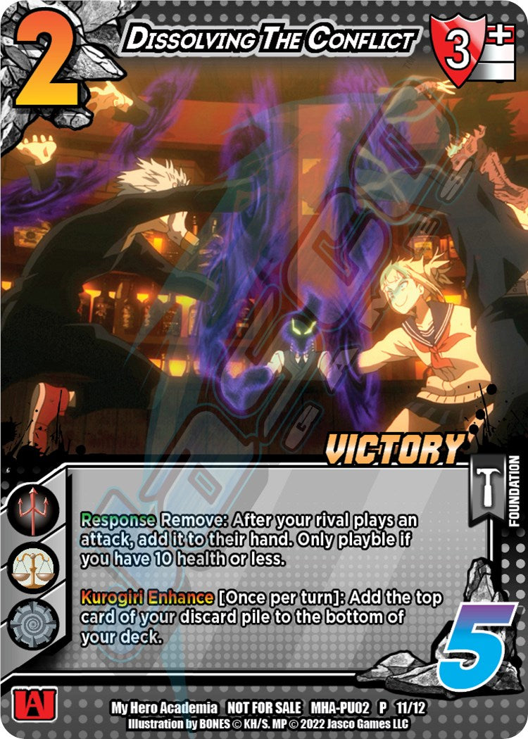 Dissolving The Conflict (Victory) [Crimson Rampage Promos] | Amazing Games TCG