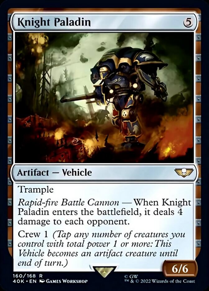 Knight Paladin [Universes Beyond: Warhammer 40,000] | Amazing Games TCG