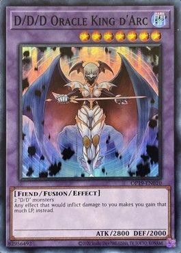 D/D/D Oracle King d'Arc [OP19-EN010] Super Rare | Amazing Games TCG