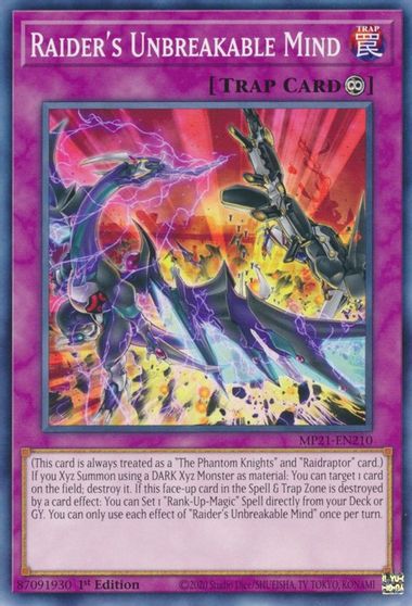 Raider's Unbreakable Mind [MP21-EN210] Common | Amazing Games TCG