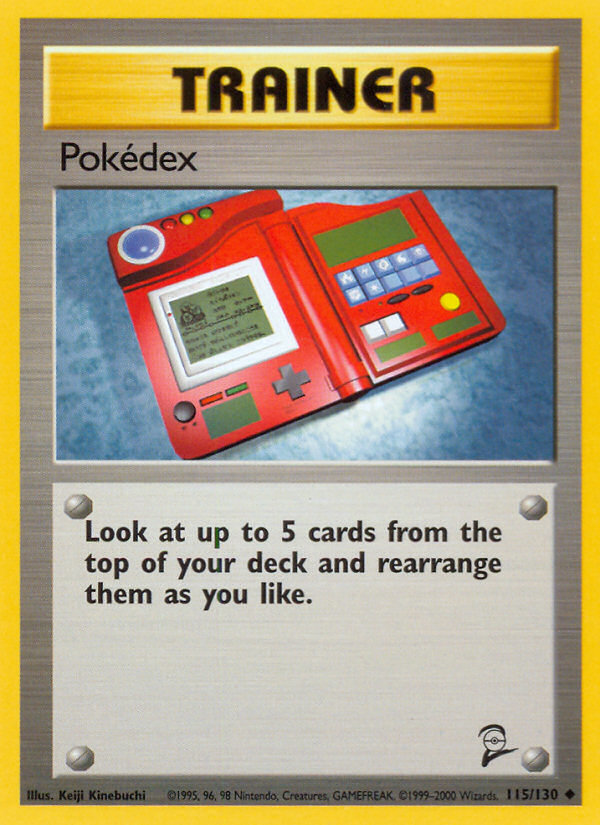 Pokedex (115/130) [Base Set 2] | Amazing Games TCG