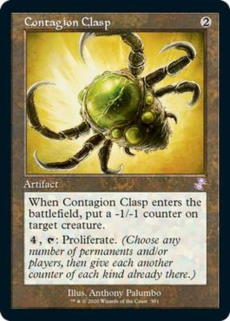 Contagion Clasp (Timeshifted) [Time Spiral Remastered] | Amazing Games TCG