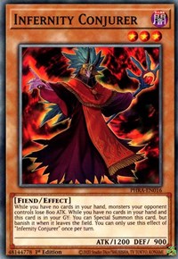 Infernity Conjurer [PHRA-EN016] Common | Amazing Games TCG