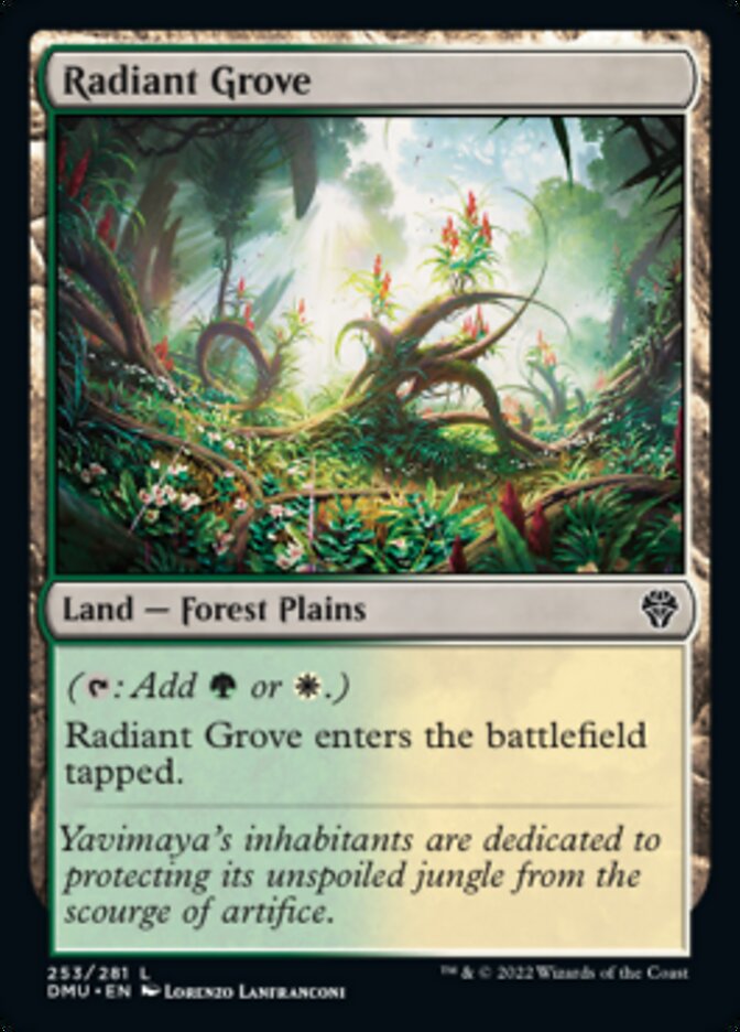 Radiant Grove [Dominaria United] | Amazing Games TCG