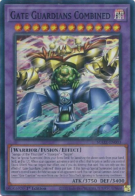 Gate Guardians Combined [MAZE-EN003] Super Rare | Amazing Games TCG