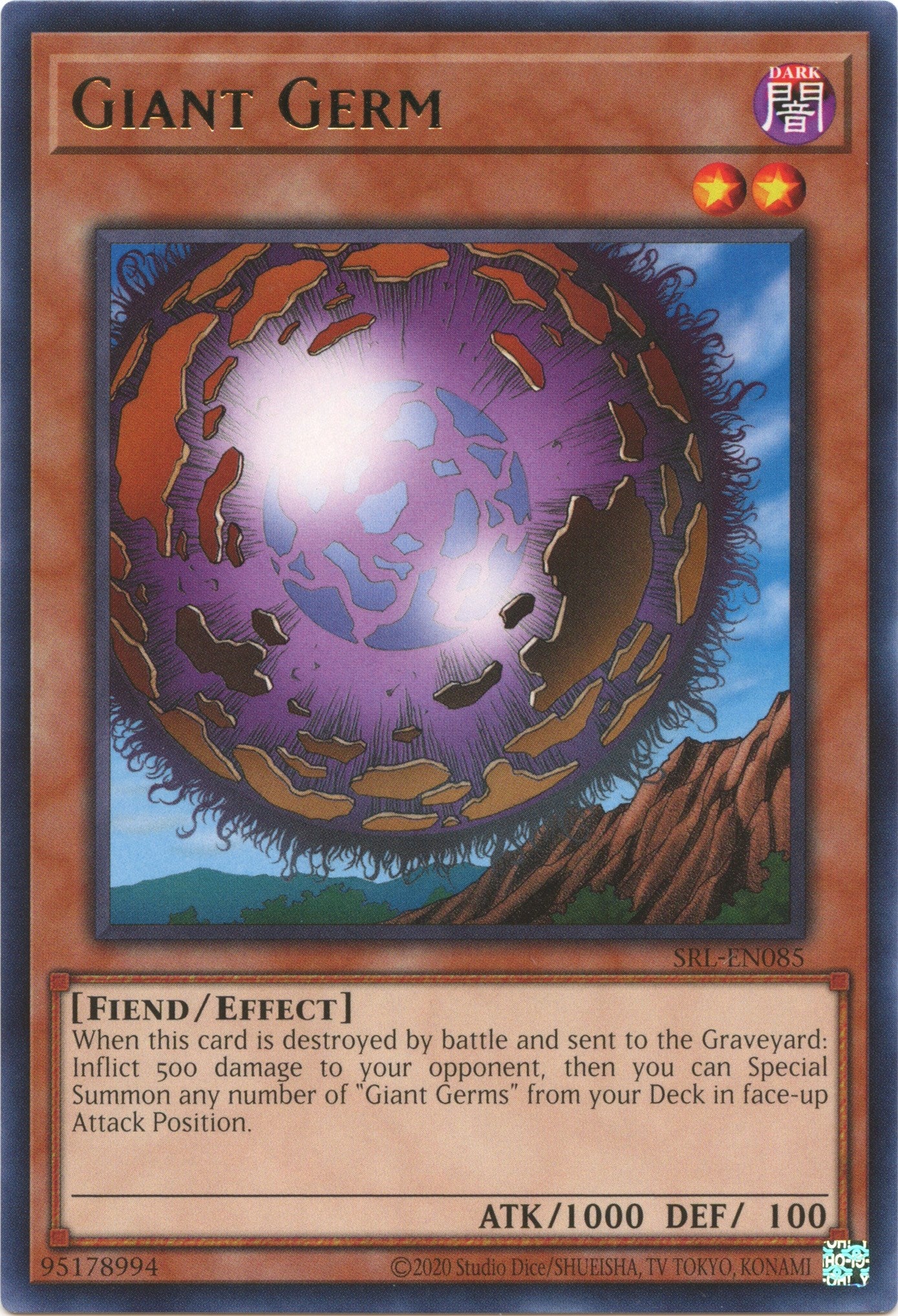 Giant Germ (25th Anniversary) [SRL-EN085] Rare | Amazing Games TCG