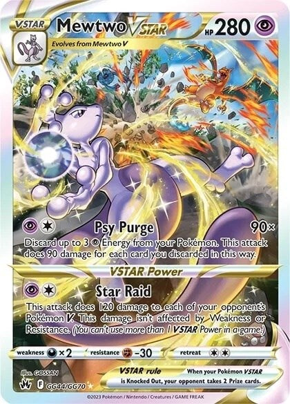 Mewtwo VSTAR (GG44/GG70) [Sword & Shield: Crown Zenith] | Amazing Games TCG