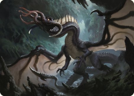 Brainstealer Dragon Art Card [Commander Legends: Battle for Baldur's Gate Art Series] | Amazing Games TCG