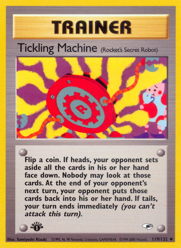 Tickling Machine (119/132) [Gym Heroes 1st Edition] | Amazing Games TCG