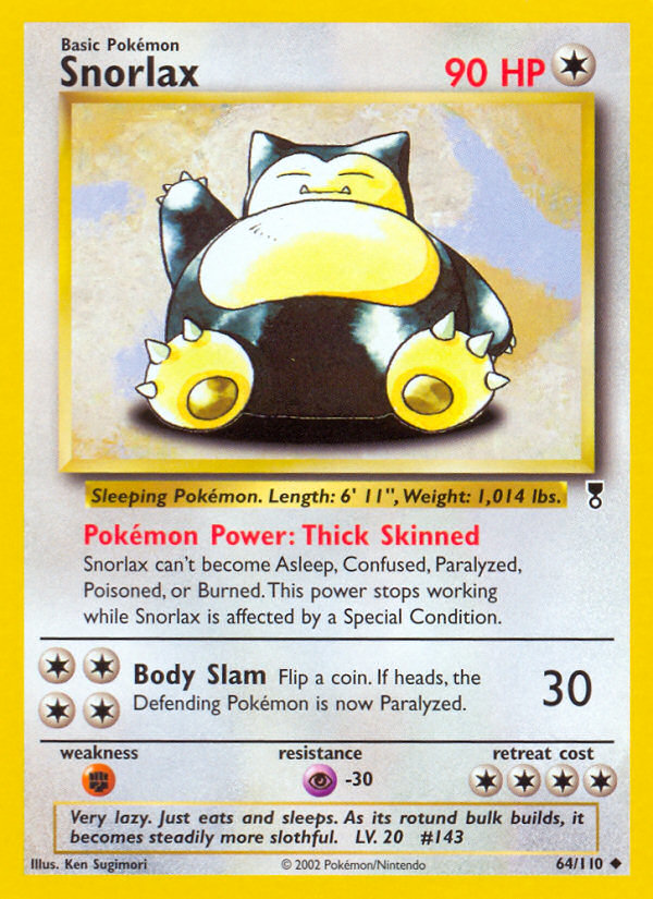 Snorlax (64/110) [Legendary Collection] | Amazing Games TCG