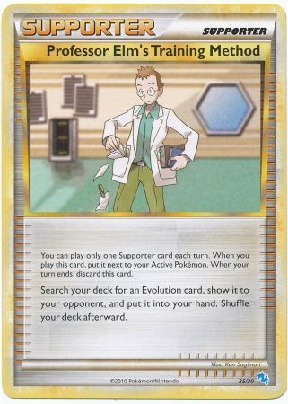 Professor Elm's Training Method (25/30) [HeartGold & SoulSilver: Trainer Kit - Gyarados] | Amazing Games TCG