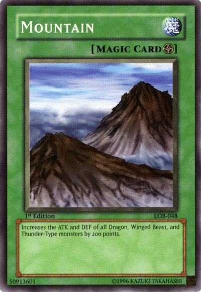 Mountain [LOB-048] Common | Amazing Games TCG