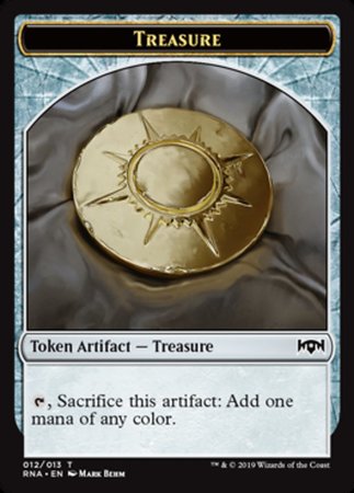 Treasure Token [Ravnica Allegiance Tokens] | Amazing Games TCG