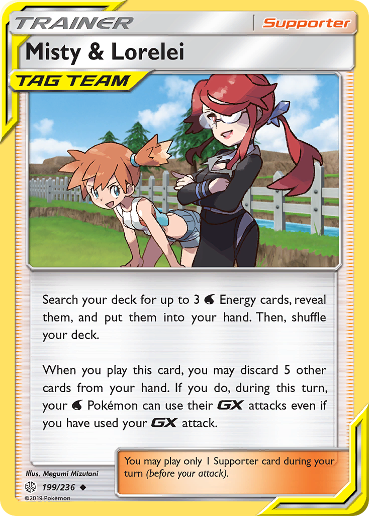 Misty & Lorelei (199/236) [Sun & Moon: Cosmic Eclipse] | Amazing Games TCG