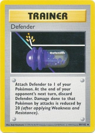 Defender (80/102) [Base Set Shadowless Unlimited] | Amazing Games TCG