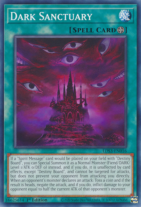 Dark Sanctuary [LDS3-EN016] Common | Amazing Games TCG