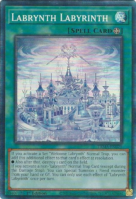 Labrynth Labyrinth [TAMA-EN021] Collector's Rare | Amazing Games TCG