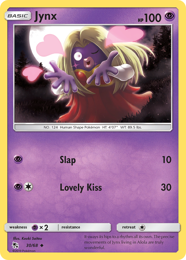 Jynx (30/68) [Sun & Moon: Hidden Fates] | Amazing Games TCG