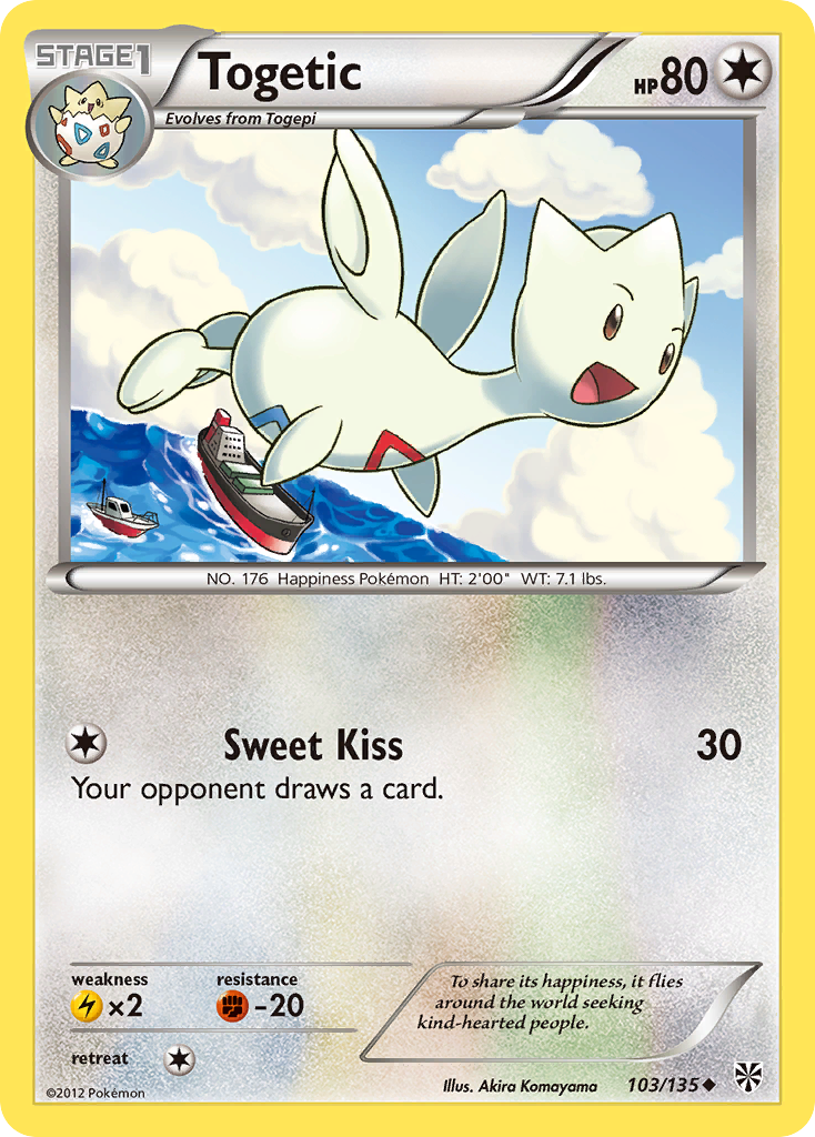 Togetic (103/135) [Black & White: Plasma Storm] | Amazing Games TCG