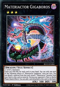 Materiactor Gigaboros [BLVO-EN084] Super Rare | Amazing Games TCG