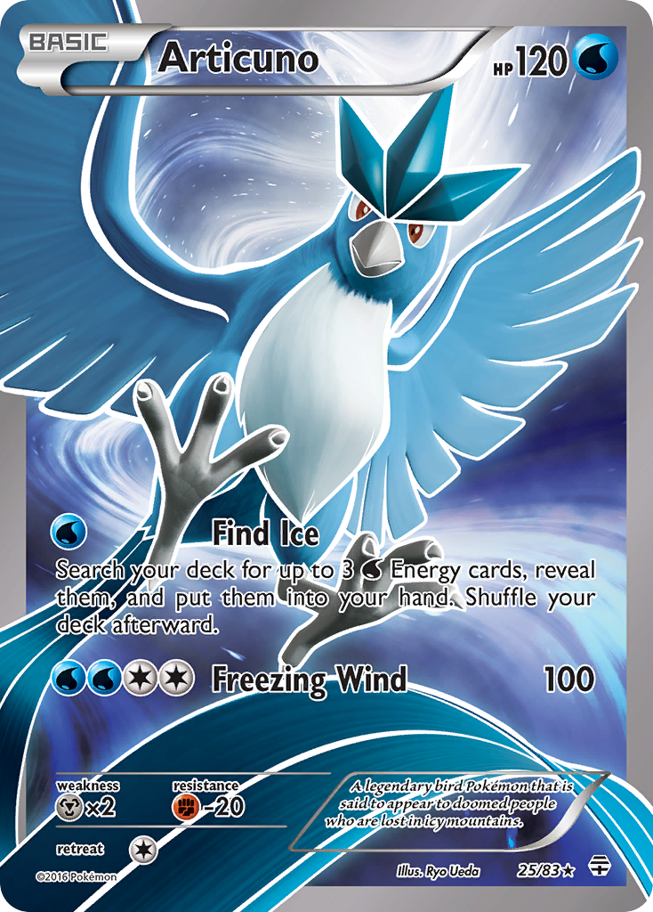 Articuno (25/83) [XY: Generations] | Amazing Games TCG