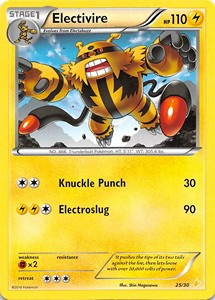 Electivire (25/30) [XY: Trainer Kit 3 - Pikachu Libre] | Amazing Games TCG