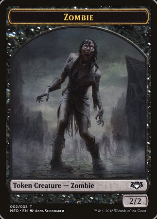 Zombie Token [Mythic Edition Tokens] | Amazing Games TCG