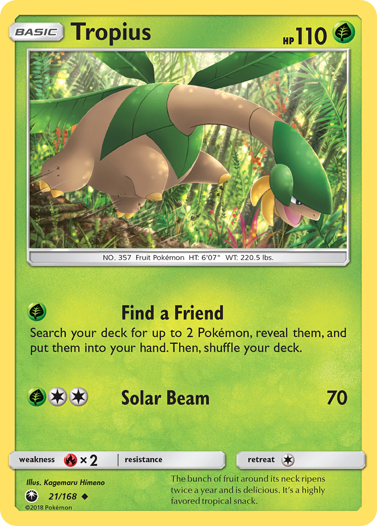 Tropius (21/168) [Sun & Moon: Celestial Storm] | Amazing Games TCG