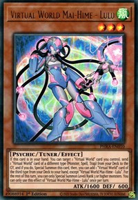 Virtual World Mai-Hime - Lulu [PHRA-EN010] Ultra Rare | Amazing Games TCG