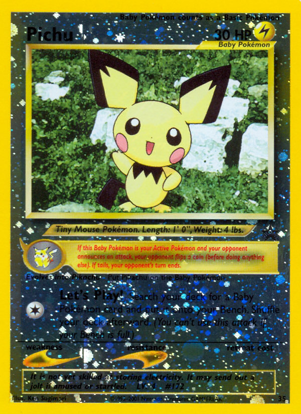 Pichu (35) [Wizards of the Coast: Black Star Promos] | Amazing Games TCG