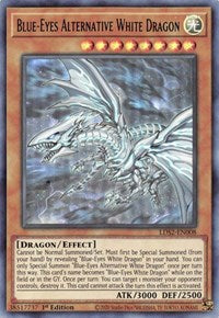 Blue-Eyes Alternative White Dragon (Green) [LDS2-EN008] Ultra Rare | Amazing Games TCG