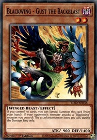 Blackwing - Gust the Backblast [LDS2-EN038] Common | Amazing Games TCG